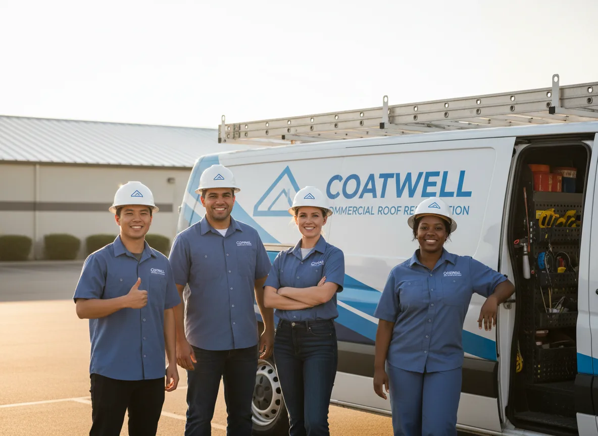 Commercial roof coating company in Quincy, MA
